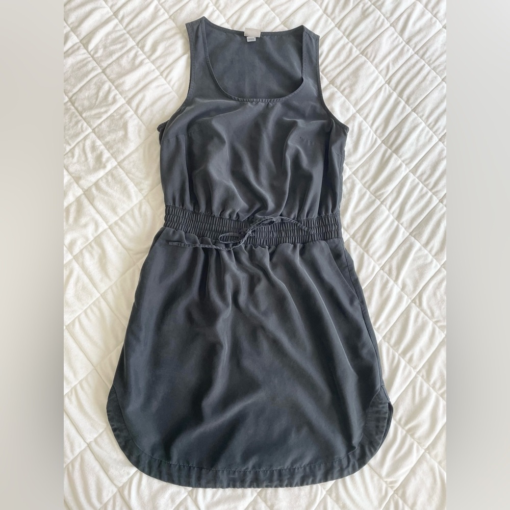 A New Day Cinched Tie Waist Mini Dress